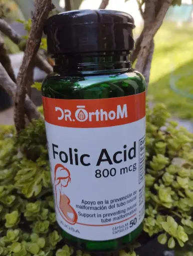 Acido Fólico 800MCG  60 cápsulas